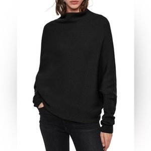 ALLSAINTS Ridley Funnel Neck Wool & Cashmere Sweater
 
BLACK, Size Small